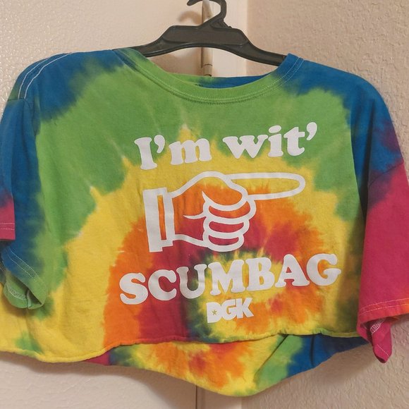 Tie-dye DGK croptop - Picture 5 of 5